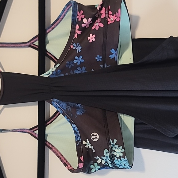 Lululemon No Limits Floral Print Bra Tank Top size 4 - Picture 5 of 6